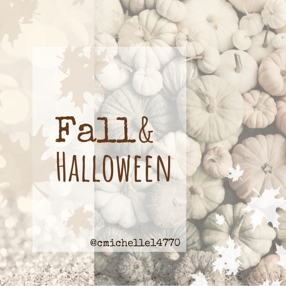 Fall and Halloween